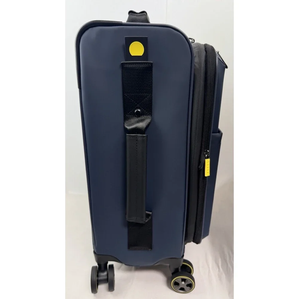 Delsey Paris Turenne Soft Expandable Carry On Spinner Suitcase Luggage